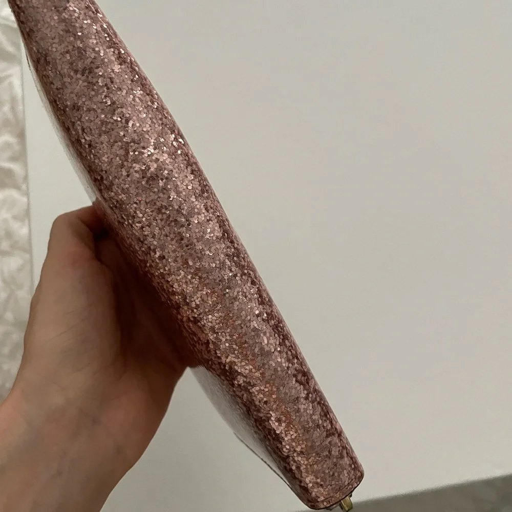 Kate‎ Spade New York Tinsel Smooth Glitter Large Wallet (Rose gold)